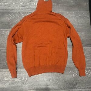 Wilfred Burnt Orange Turtleneck Sweater